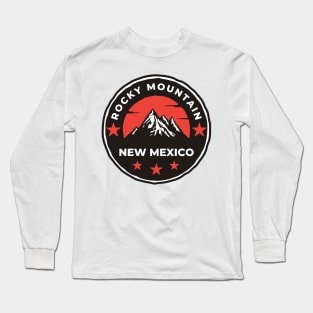 Rocky Mountain New Mexico - Travel Long Sleeve T-Shirt